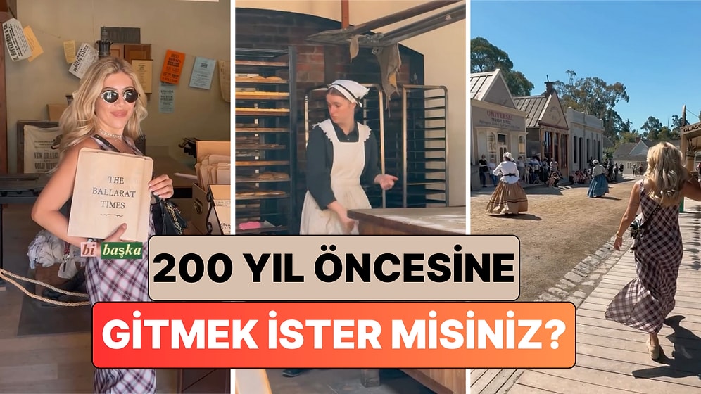 200 Yıl Öncesine Gitmek İster misiniz? Avustralya'da 1800'lü Yıllardan Kalma Gibi Görünen Kasaba