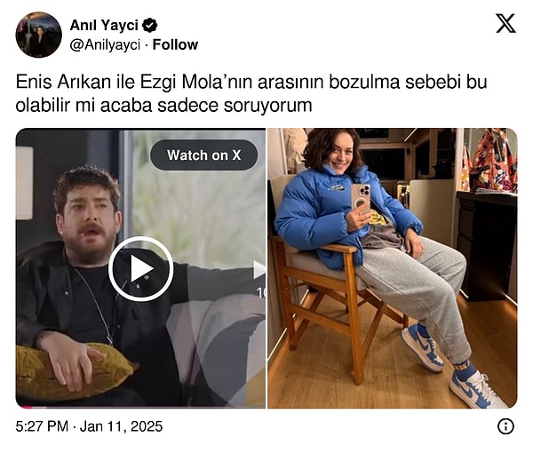 Ve "aralarının bozulma sebebi bu olabilir mi?" sorusunu yönelterek fitili ateşledi.