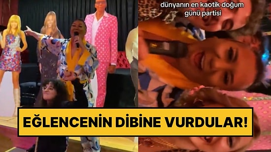 Doğum Günü Partisi Yapan Arkadaş Grubu Murat Övüç ile Eğlencenin Dibine Vurdu