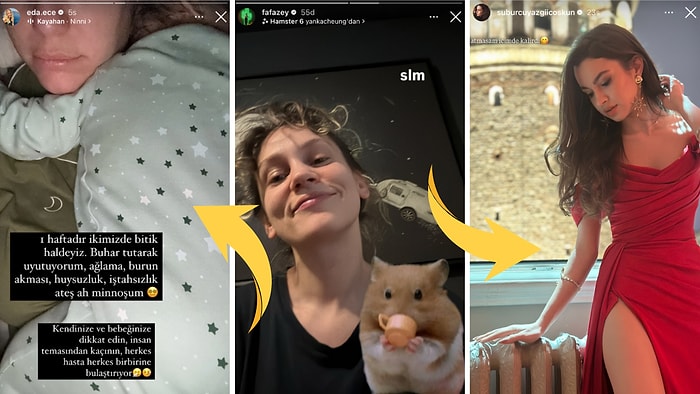Eda Ece Bebişiyle Hastalandı, Su Burcu Yazgı Coşkun Poz Kesti: 13 Ocak'ta Ünlülerin Instagram Paylaşımları