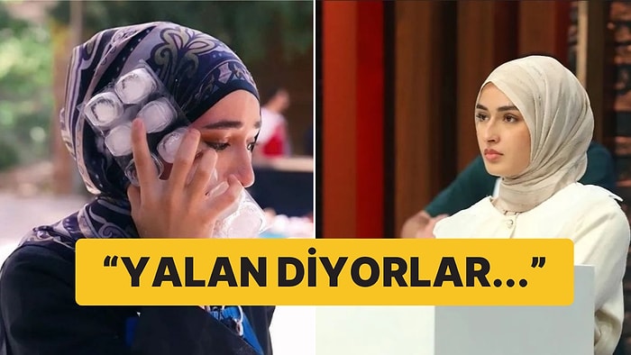 MasterChef Beyza, Yüzünün Yanmasının Kurgu Olduğu İddialarına Yanıt Verdi