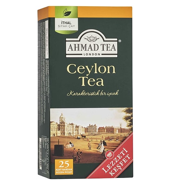 AHMAD TEA Ceylon Tea Bardak Poşet Çay 25'Li 50 G