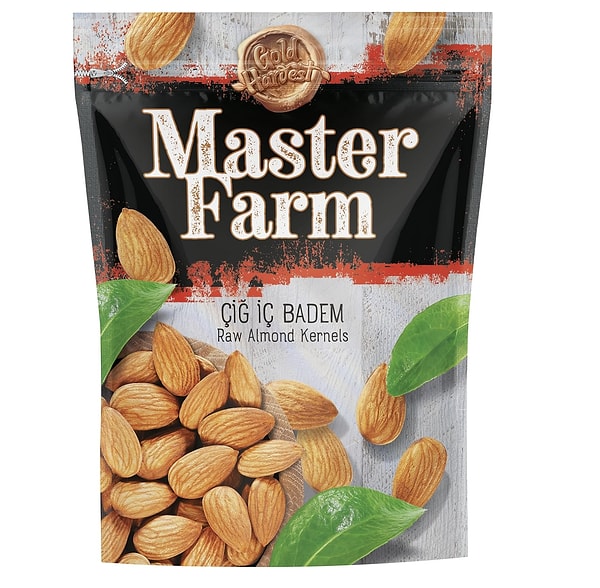 Master Farm İç Tatlı Çiğ Badem, 160gr