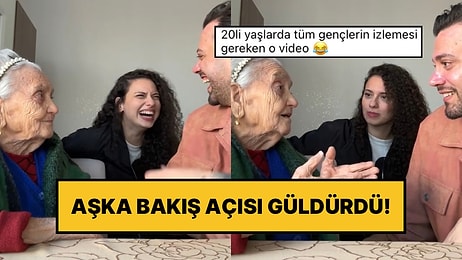 Aşk Diye Bir Şey Olmadığını Savunan Teyzenin O Anları Hem Torunlarını Hem de Bizleri Güldürdü