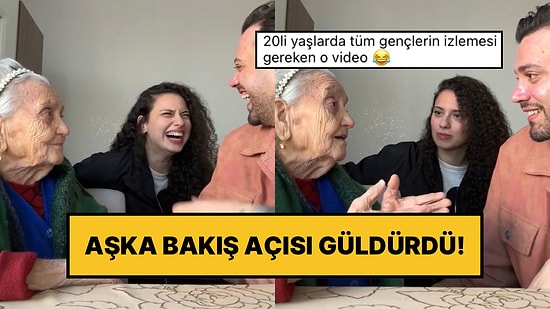 Aşk Diye Bir Şey Olmadığını Savunan Teyzenin O Anları Hem Torunlarını Hem de Bizleri Güldürdü