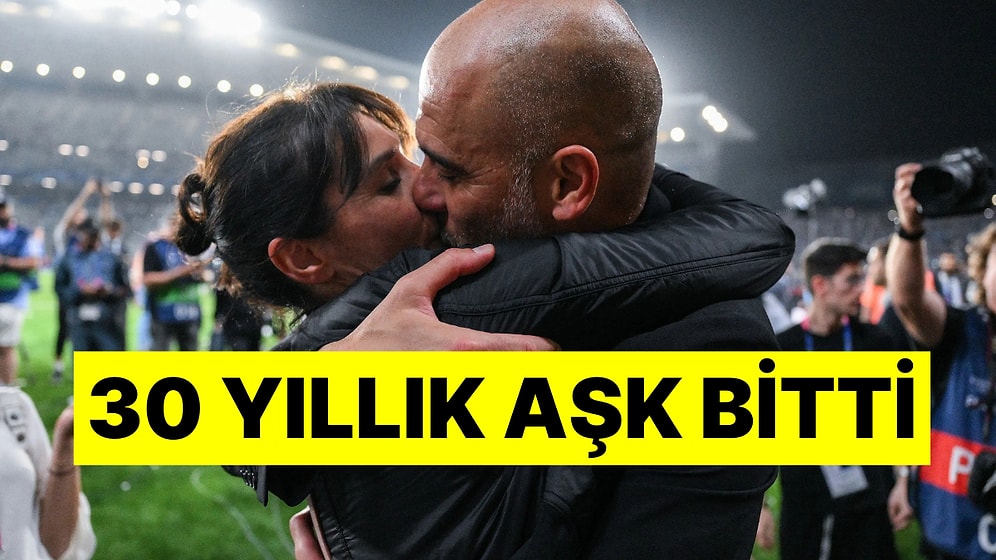 Başı Dertten Kurtulmayan Guardiola Evliliğine Nokta Koydu