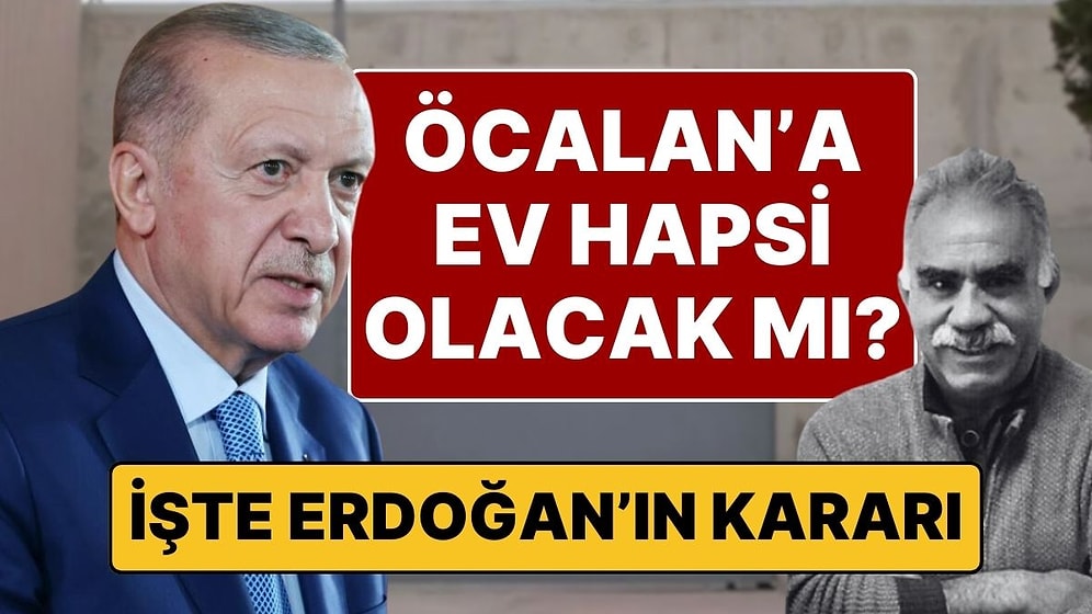 "Abdullah Öcalan İmralı'dan Çıkıp Ev Hapsine Alınacak" İddialarına Cumhurbaşkanı Erdoğan'dan Açıklama