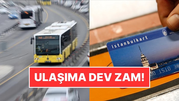 İstanbul’da Toplu Ulaşıma Yüzde 35 Zam Geldi