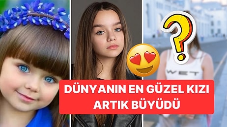 Dünyanın En Güzel Kızları Arasında Yer Alan Anastasia Knyazeva Büyüdü: Güzelliği Değişmedi