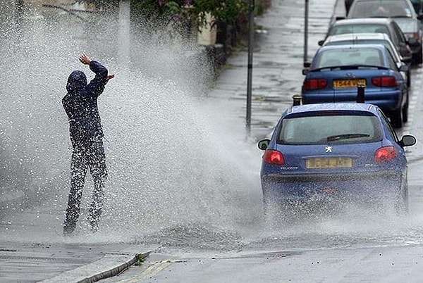 4. Splashing Pedestrians is Illegal