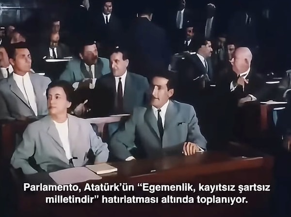 NATO'nun 1964 yılında Türkiye için hazırladığı belgeselden bir kesit yeniden hatırlandı.