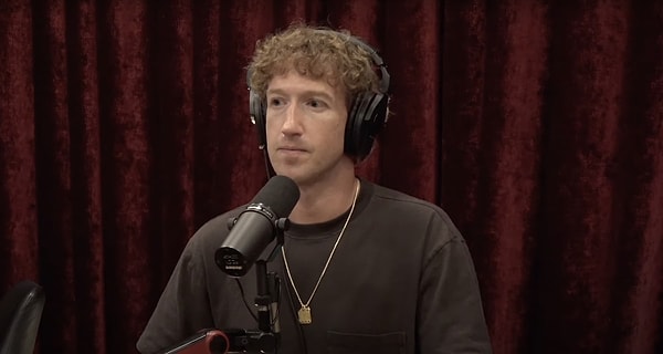 Meta's CEO, Mark Zuckerberg, appeared on the Joe Rogan Experience podcast.