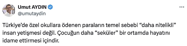 Müfredatın her yıl bilimden uzaklaşması da gerekçeler arasında.