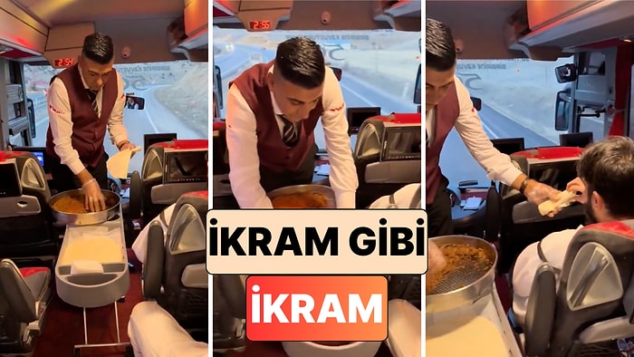 Adıyaman'da Bir Otobüs Firması Yolculara Meyve Suyu ve Kek Yerine Çiğ Köfte İkram Etti