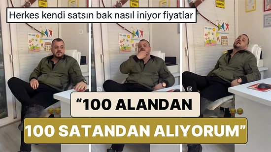 Bir Emlakçının "İyi ki Memur Olmamışım" Diyerek Gelirini Açıkladığı Video Tepki Çekti