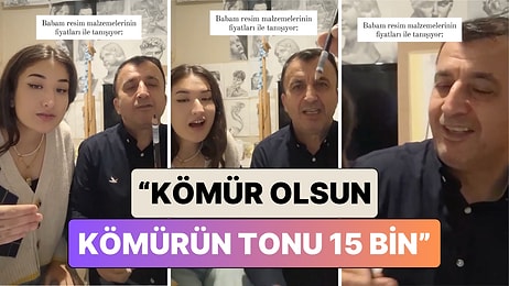 Resim Sanatıyla Uğraşan Bir Kızın Babasını Çizim Ürünlerinin Fiyatları Konusunda Aydınlattığı Anlar