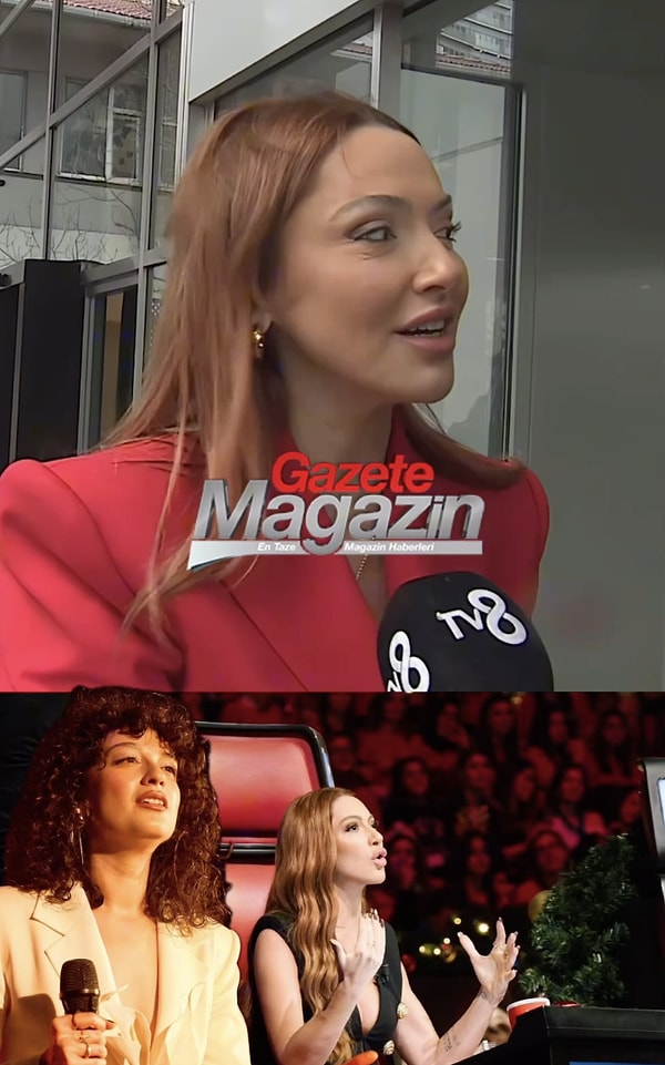 Gazete Magazin kameralarına bu konuda konuşan Hadise, bunun şarkı yapmak gibi olup eleştirilerin gelebileceğini belirtti.