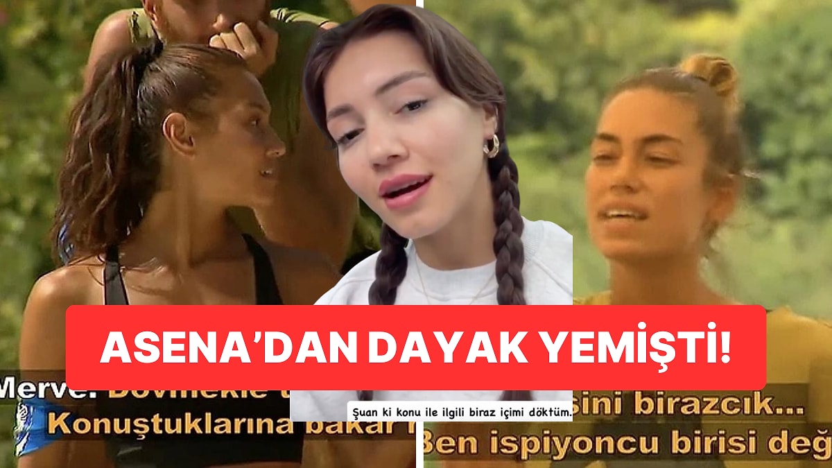 Survivor'da Asena'dan Hem Dayak Yiyip Hem Diskalifiye Olan Merve'den Yıllar Sonra Açıklama