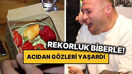 Erzurumlu Gençler Dünyanın En Acı Biberini Yemek İçin Yarıştı: Hem Ağladılar Hem Güldüler!