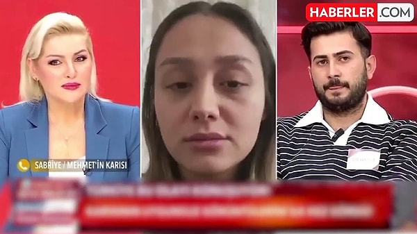 Bir başka erkekle cinsel birliktelik yaşadığına dair görüntüler barındıran videodaki kadının, Mehmet'in eşi Sabriye olmadığı netleşse de olay sosyal medyada tepki çekti.