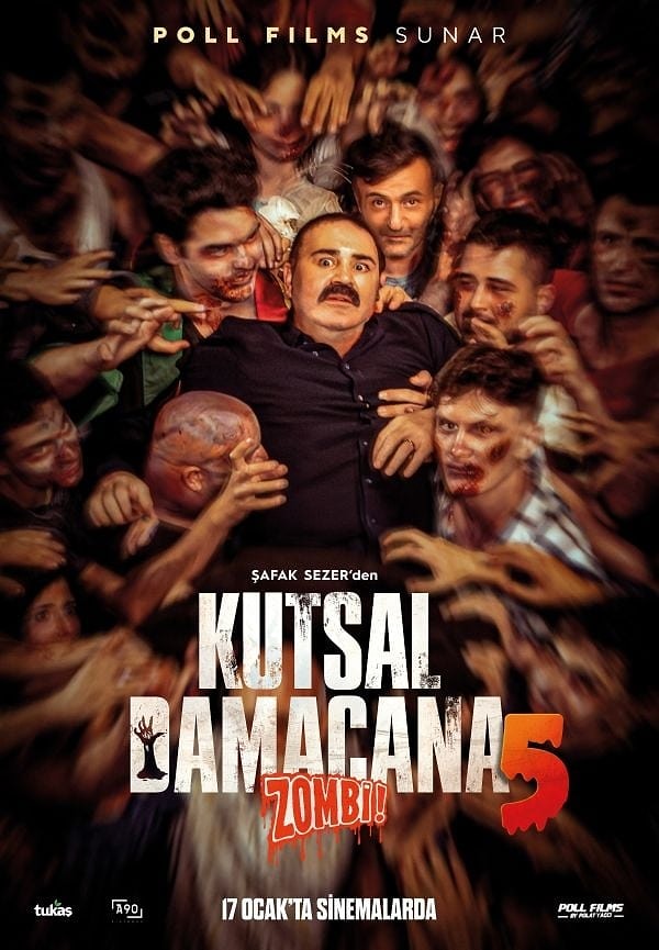 Kutsal Damacana 5: Zombi dün akşam yapılan galanın ardından yarın vizyona girecek.