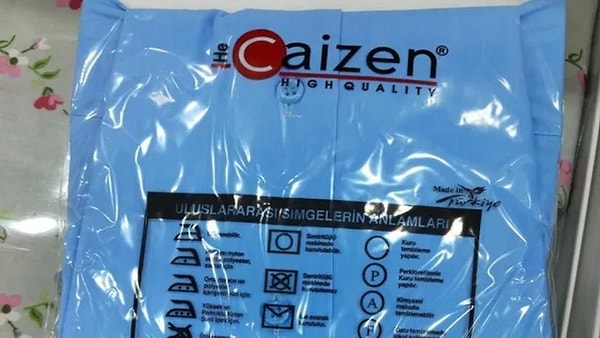 Öte yandan ürünün etiketinde ''High Quality'' yani ''Yüksek Kalite'' yazması dikkat çekti.