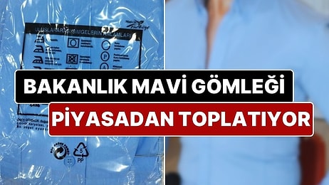 Piyasadan Toplatılan Mavi Erkek Gömleği! Bakanlık Markasını da Açıkladı ‘Sakın Giymeyin’ Dedi!