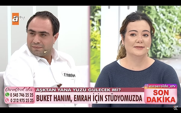 Esra Erol, ertesi gün Emrah'la ilgili yapıma sayısız mesaj geldiğini ve Emrah'a talipler olduğunu açıkladı. Hatta bir tanesi kalkıp stüdyoya tanışmaya bile gelmişti.