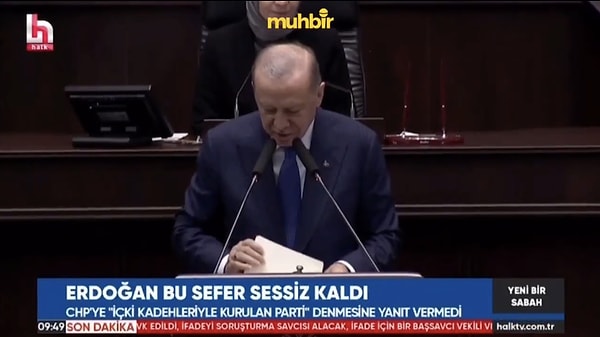 Erdoğan'ın bir karşılık vermediği o anlar tepki çekti.