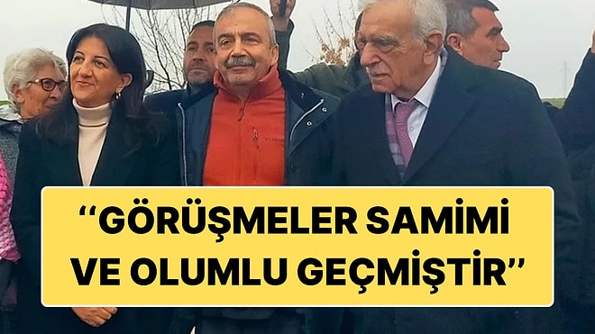 DEM Parti'den İmralı Açıklaması: ''Görüşmeler Samimi ve Olumlu Geçmiştir''