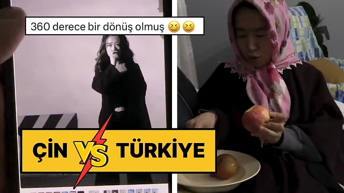 Türkiye’ye Gelince Hemen Ortama Adapte Olan Çinli Eşini Paylaşan Adam Viral Oldu