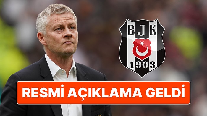 Beşiktaş'ın Yeni Teknik Direktörü Belli Oldu: ''Ole Gunnar Solskjaer ile Görüşmelere Başlanmıştır''