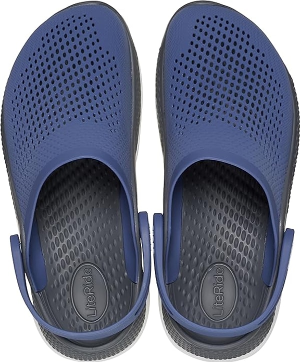 6. Crocs Unisex Yetişkin LiteRide 360 Clog Bijou Blue Terlik