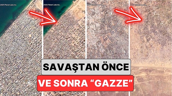 Ateşkes Kararı Verilmişti: Gazze'nin İsrail Saldırılarından Önceki ve Sonraki Durumu Karşılaştırıldı