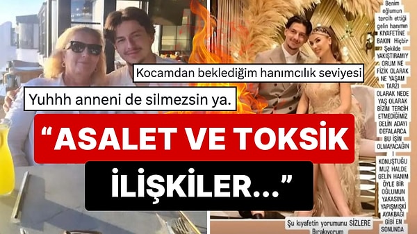 Enis Destan Gelinine Sert Çıkan Annesini Her Yerden Sildi!