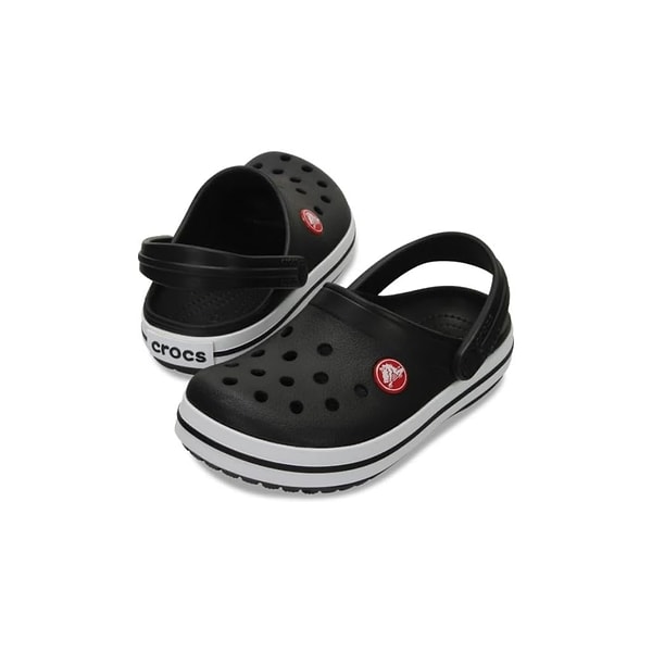 9. Crocs Crocband Clog K Black TerlikUnisex Çocuk