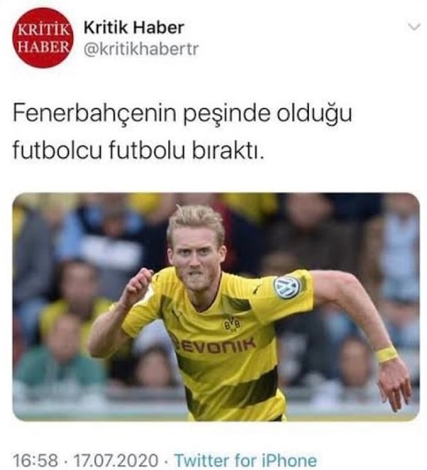 Fotoğrafta bahsi geçen futbolcunun adı nedir?