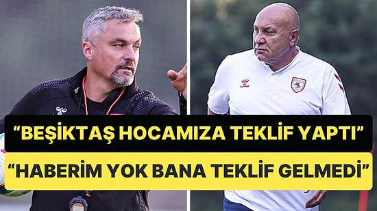 "Beşiktaş'tan Samsunspor'un Teknik Direktörüne Teklif Gitti mi?" Sorusu İkilem Yarattı