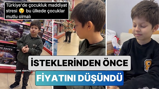 Karne Hediyesini Seçerken İstediklerinden Önce Fiyatlarını Düşünen Minik Sizi de Uzun Uzun Düşündürecek