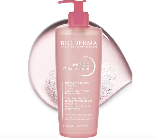 2. Bioderma Sensibio Foaming Gel 500 ml