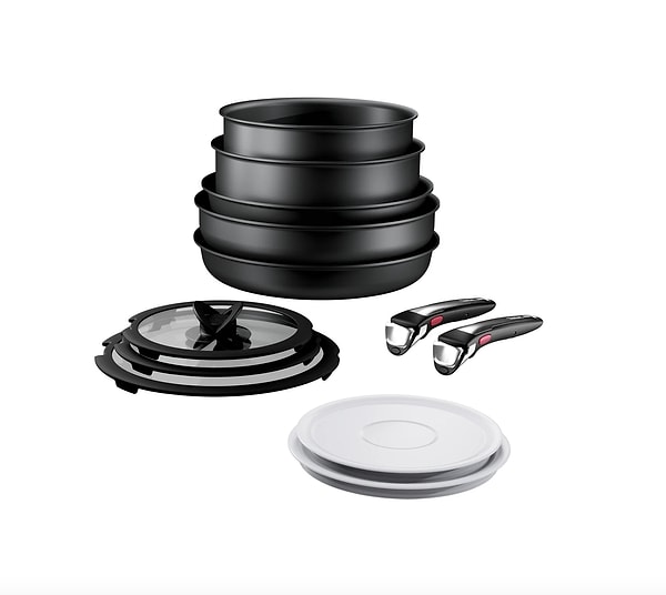 3. Tefal L3959953 Ingenio Unlimited Titanyum 6X Büyük Set 12 Parça