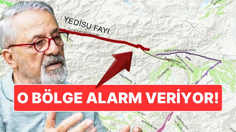 Naci Görür O Bölgeyi İşaret Ederek Uyardı: ''Yakın Bir Zamanda Deprem Olacaksa Burada Olma İhtimali Fazla''