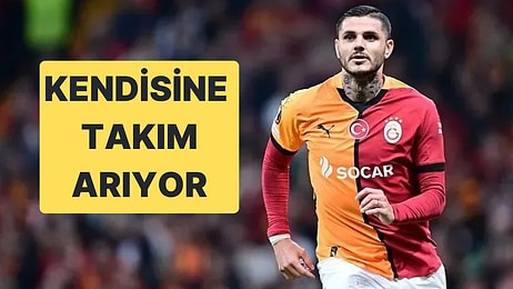 Mauro Icardi'den Galatasaraylıları Üzecek Talimat: "Bana Kulüp Bul"