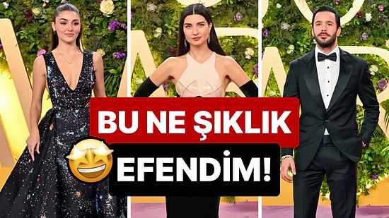 Hande Erçel'den Özge Özpirinçci'ye Riyad'daki Joy Awards Törenine Katılıp Türk Rüzgarı Estiren Ünlüler!