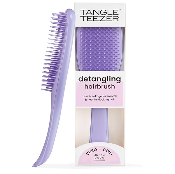 1. Tangle Teezer - Wet Hair Naturally Curly Lilac Saç Fırçası