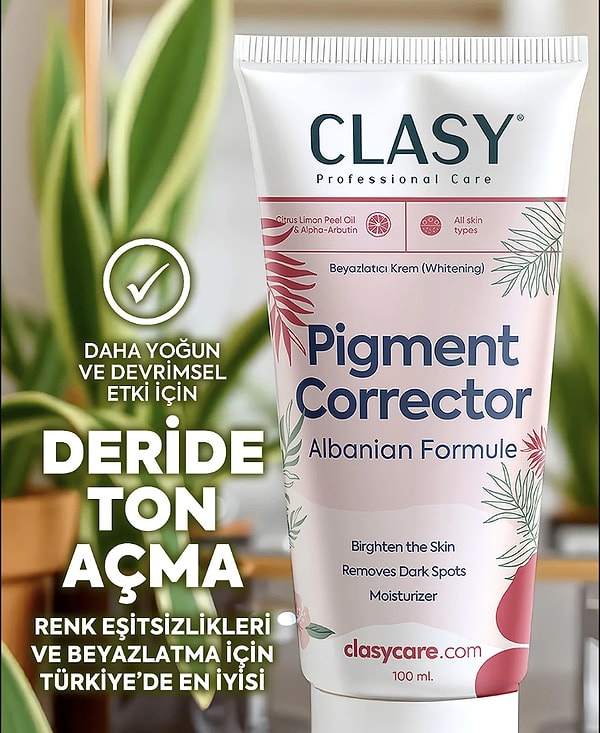 11. Clasy Care Cilt Beyazlatıcı Ve Cilt Tonu Eşitleyici Pigment Corrector Krem