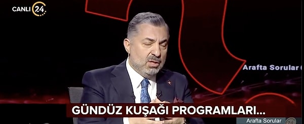 Şahin, gündüz kuşağı programlarının toplumun aile yapısını bozabileceğini belirterek “Bu hatalar kontrolsüz şekilde devam ederse toplumun temel yapısı zarar görür ve böyle giderse bu programların sonu iyi olmaz.” dedi.