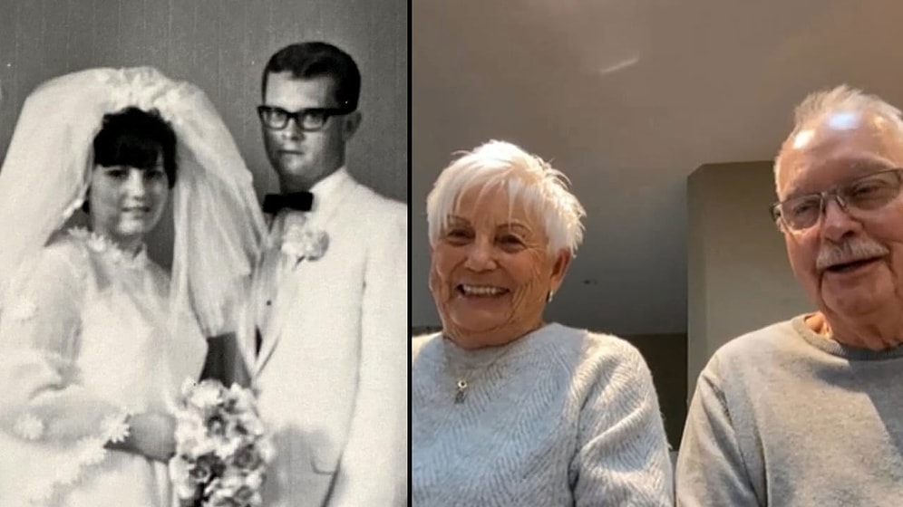 Couple Reunites with Their Wedding Photos After 56 Years