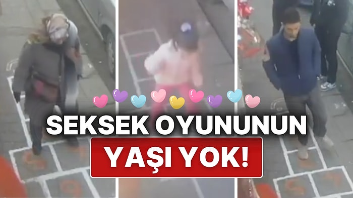 Ankara'da Bir Esnafın Kızına Çizdiği Seksek Oyunu Her Yaştan Kişiyi Çocukluğuna Götürdü