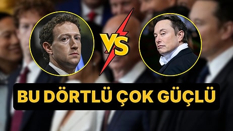 Kanlı Bıçaklı Elon Musk ile Mark Zuckerberg Donald Trump'ın Yemin Töreni İçin Yan Yana